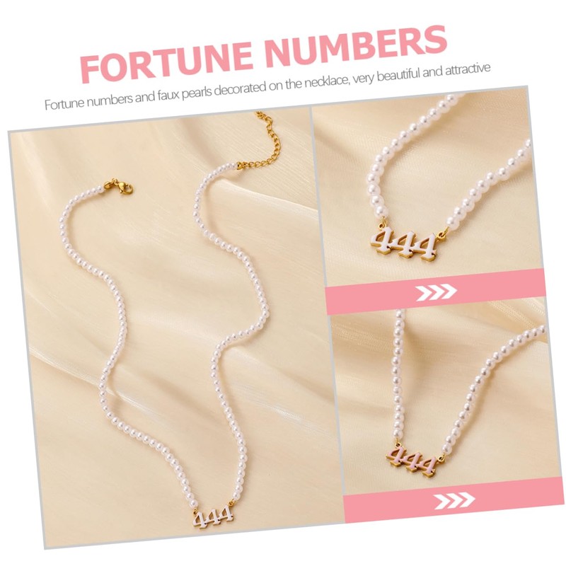 SAFIGLE Angel Digital Necklace Choker Design Aesthetic Pendant Chain for