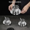 3PCS/Set Insulated Coffee Cup Set Stainless Steel Double Walled Mugs