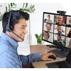 JPL USB Headset Commander-1 (V2) Monaural | USB-A Plug &