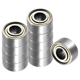 Kozelo Pack of 10 685ZZ Deep Groove Ball Bearings [5mm x 11mm x 5mm] Double Shielded Bearing for Industrial Equipment, Engines, Machinery, Stainless Steel