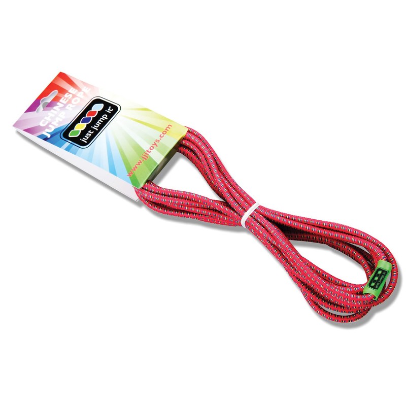 Just Jump It Chinese Jump Rope, Red Confetti