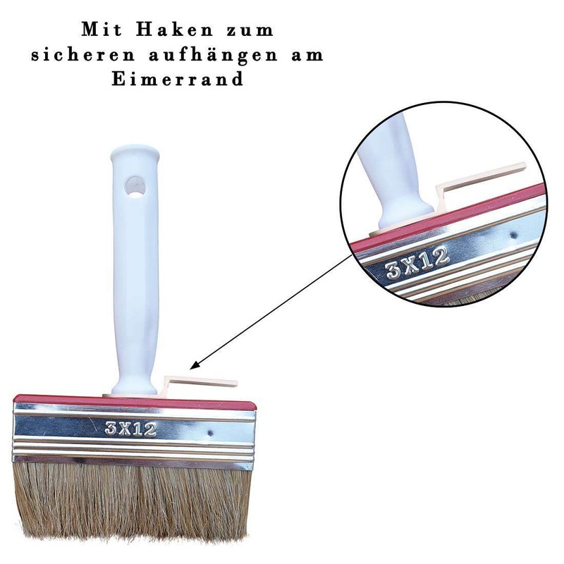 varivendo Flat Brush Glaze Brush Standard Surface Brush 140 x