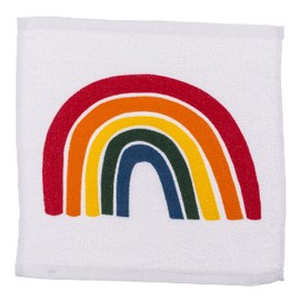 MIK funshopping Set of Magic Washcloths, Magic Cloth, Magic Towel, Party Bag, Children's Gift Tombola (Set of 4 Rainbow)