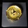 Metal D20 Gold Roulette Spinner Die | Compass-Style RPG Gaming