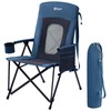 PORTAL Oversized Folding High Back Portable Lawn Chairs for Adults