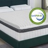 Nutan 1-inch Breathable Convoluted Egg Shell Design Mattress Topper, Orthopedic