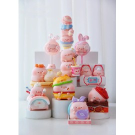 maidimiao Sweet Pig Blind Box Figures Calorie Refill Station Series 1PC Collectible Toys Birthday Gifts Figurines Dector