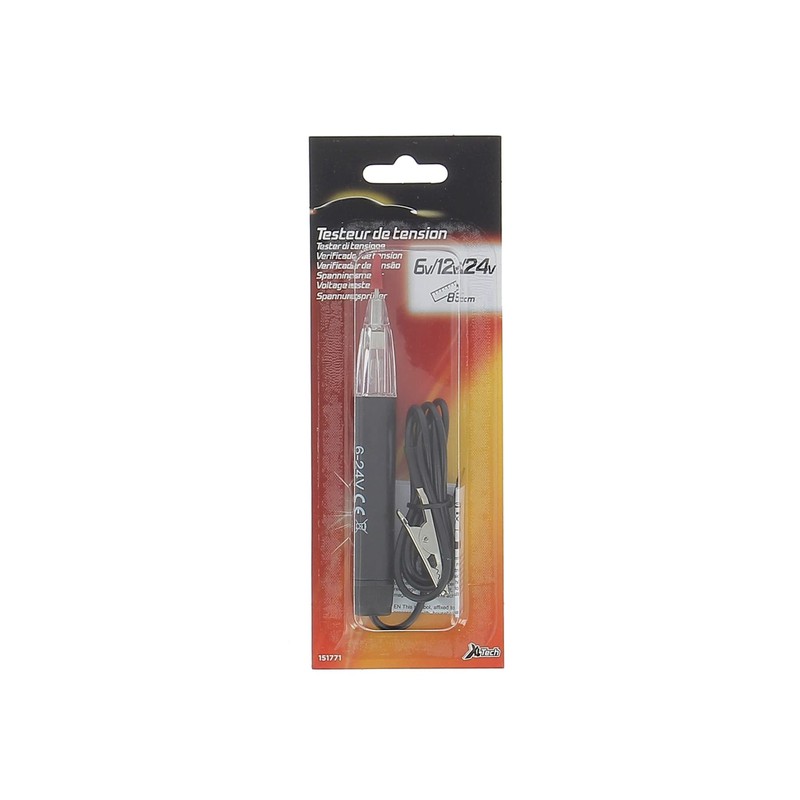 Voltage Tester/6 V/12 V and 24 V for Cars and