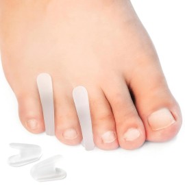 Niupiour Medium Toe Separator for Bunion, 10 Pack- Small Silicone Toe Spacer ...