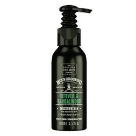 Men's Grooming by The Scottish Fine Soaps Company Vetiver & Sandalwood Moisturiser 100ml