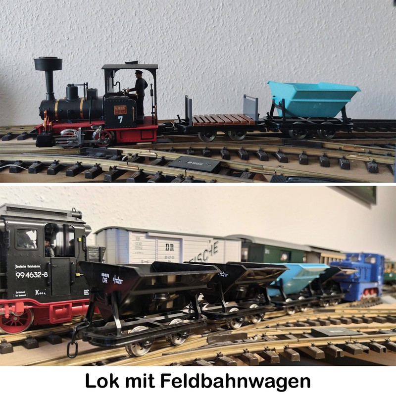 ML-Train Lore with Side Walls and Brakeman's Platform - Grubenhunt
