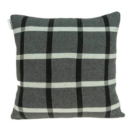HomeRoots 20 X 7 X 20 Transitional Gray Pillow Cover With Poly Insert