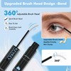 KEVKEV Lash Cluster Glue Upgraded Clear Lash Glue 7 Days