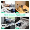 A-Pce 4-in-2 Multi Charging Cable with Smartwatch Charging, Black-4FT