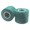 JUNLIXN 4.5" x 4" Non Woven Abrasive Drawing Drum, 3/4"