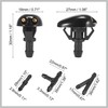 RATCHROLL Front Windshield Washer Nozzle Sprayer Kit for Nissan Frontier