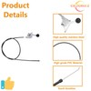 290-100 055-8020-00 Throttle Cable Compatible with Bad Boy ZT Elite