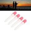 4PCS Fishing Glow Sticks High Visibility Night Fishing Float Tail