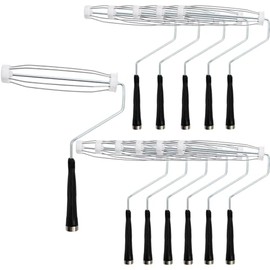 DEAYOU 12 Pack Paint Roller Frame 9 Inch, 5 Wire Roller Handle with Threaded End, Painting Supplies for House, Wall, Ceiling, Home, Use with Standard 9" Paint Covers