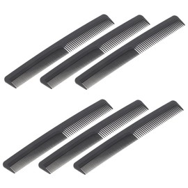 OHPHCALL 6pcs Double Tooth Hair Combs for Men Styling Combs for Smooth Hair Hairdressing Tools for Salon and Home Use Prevents Knotting and Tangling