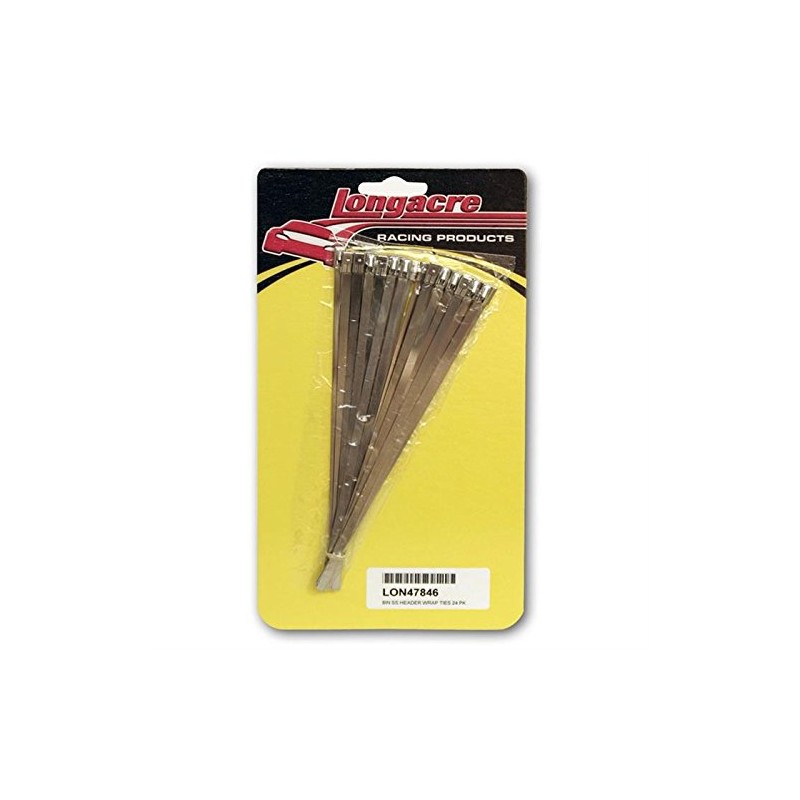 Longacre 47840 8" Stainless Steel Header Wrap