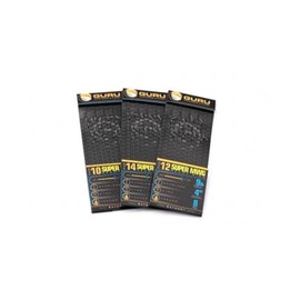 Guru SMWG 4" Bayonet Hair Rigs Barbless (Size 10 9lb)