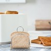 SHINEOFI Toast Display Rack Stainless Steel Bread Stand Space Saving