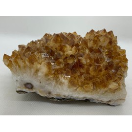 GAF TREASURES Citrine Custers, Brazilian Citrine Crystal, Honey Citrine Quartz Cluster, Money Stone, Success Stone (7-8 lb)