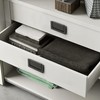 PERSENTU 6Pcs Punch-Free Hidden Drawer Handle Cabinet Handle Drawer Handle