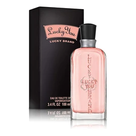 Lucky Brand Lucky You Perfume for Women, Eau De Toilette, Gift for Women, Day or Night Spray with Fresh Flower Citrus Scent, 3.4 fl oz