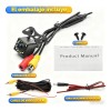 Cámara De Respaldo Impermeable Hd 12led Nocturna Conexion