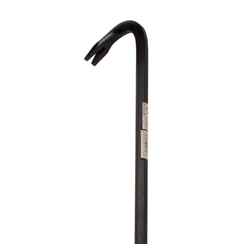 True Temper 1171600 Steel Gooseneck Wrecking Bar with Angled Chiseled