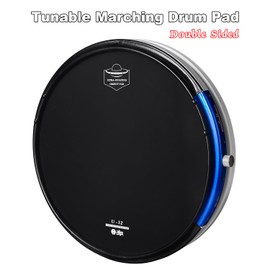 HUN U12 Tunable Marching Pad, 12 inch Snare Drum Pad with Bag, Double sided, Snare Sound, real feeling, Snare Pad for practicing.