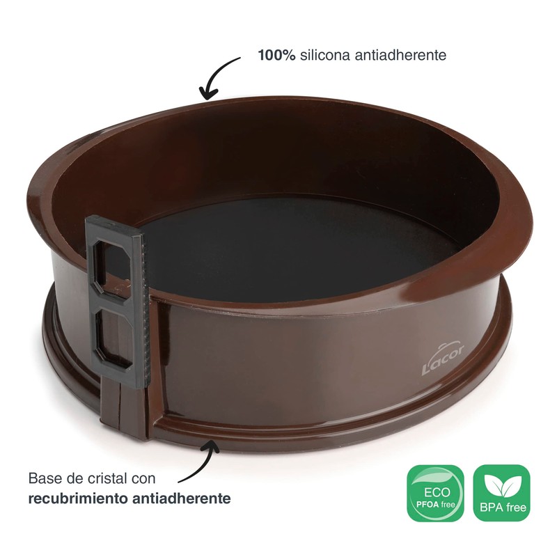 Lacor 66775 Springform, Silikon, 25 cm