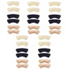Natiform 3 Colors 15 Pairs 30 Pack Anti-Blocking Heel Pads