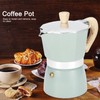 Stovetop Coffee Maker Aluminium Octagonal Coffee Pot Kettle Moka Pot