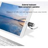 Yesido USB to Type-C OTG Mini Adapter with Lanyard, Aluminium