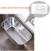 GELANZIWA Special Adhesive Hooks for Hanging Sink Drain Baskets