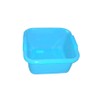 Stefanplast Polyethylen Becken, quadratisch,, neutral/hellblau, 11 Liter, farblich sortiert