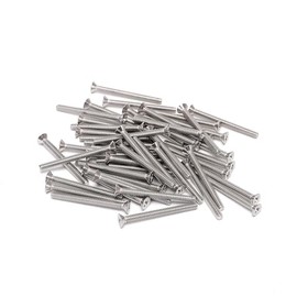 QXSKSLH 6-32 x 1-1/2 Inches Extra Long Outlet Screws Long Electrical Outlet Screws Device Mounting Screws Machine Screws Electrical Outlet Extender for Fix Wonky and Sunken Outlets (30 Pieces)