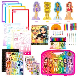 Rainbow High Ultimate Art Set, Kids Coloring & Painting Set, Reusable Storage Case