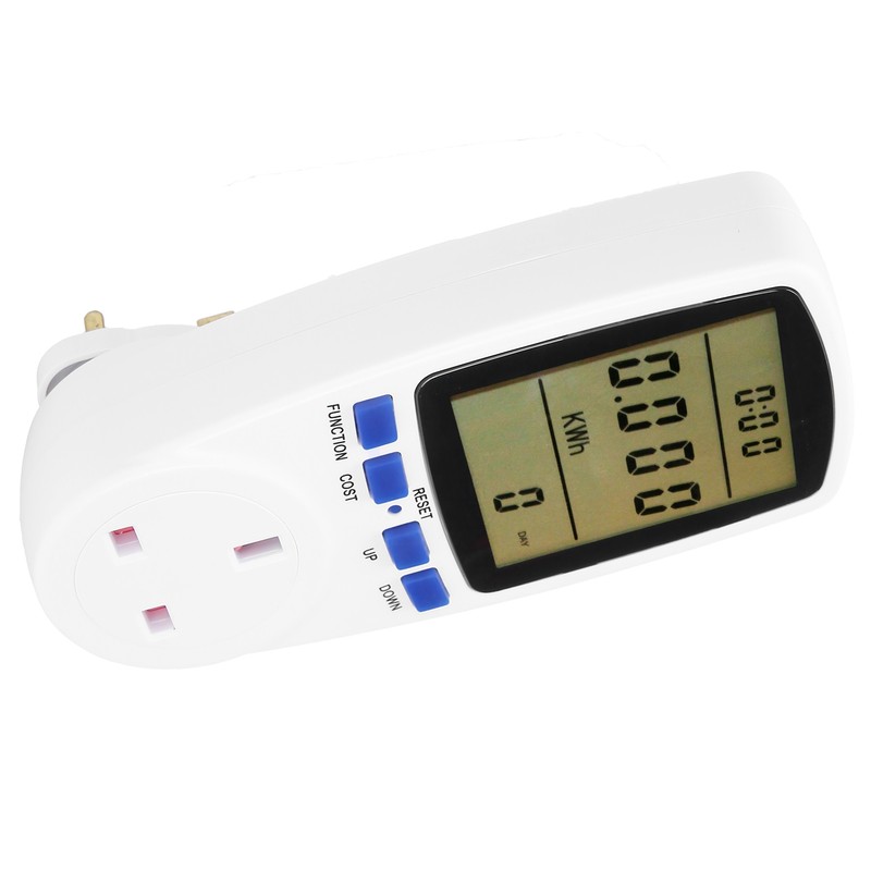 Power Metering Socket Electricity Usage Monitor Voltage Current Meter with