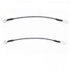 TRQ Tailgate Cable Set Compatible with 1997-2002 Ford F-150 1997-1999