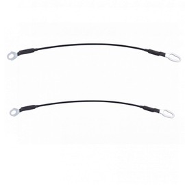 TRQ Tailgate Cable Set Compatible with 1997-2002 Ford F-150 1997-1999 F-250