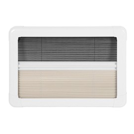 Fydun RV Window Shade, 30 X 20inches RV Interior Window Blinds Window Shutter RV Pleated Blinds Structure for Van Motorhome