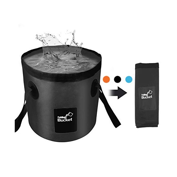 Esthesia Collapsible Bucket, 5 Gallon Bucket Multifunctional Portable Collapsible Wash