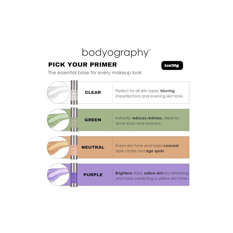 Foundation Primer - Clear by Bodyography for Women - 1