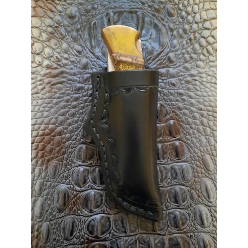 Custom Right Hand Leather Knife Sheath Fits Buck 110 Knife,