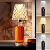 Fozxsvg Crystal Clear Bottle Light, Table lamp, Rechargeable LED Wine