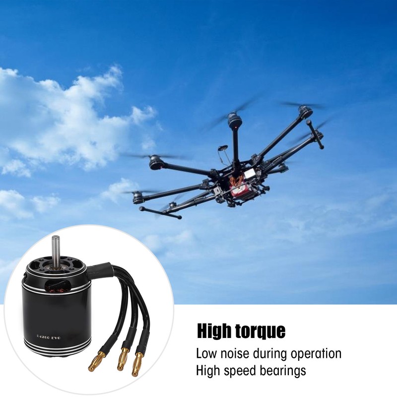 RC D4260EVO 5‑6S Lipo Brushless Motor for RC Multicopters Aircraft